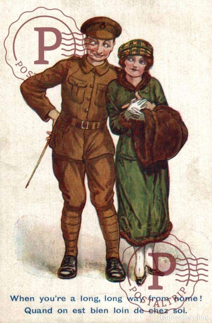 Postales: COMIQUE SERIES. MILITAR. MILITAIRE.