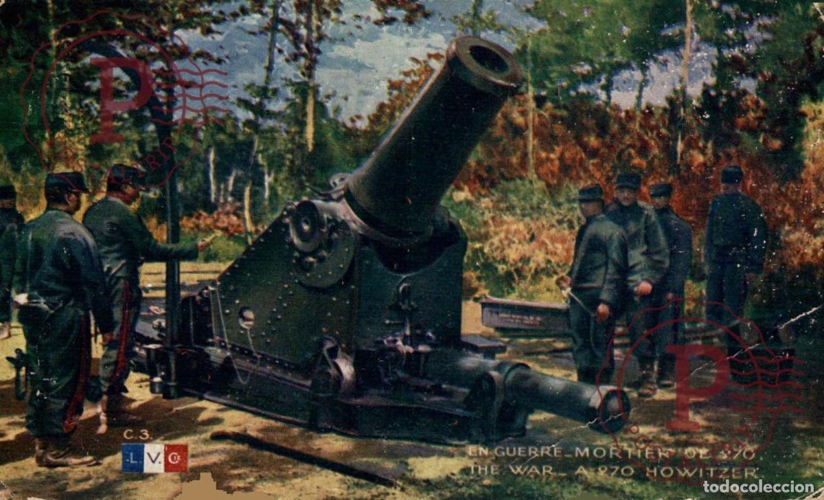 Postales: EN GUERRE. MORTIER DE 270. MILITAR. MILITAIRE.
