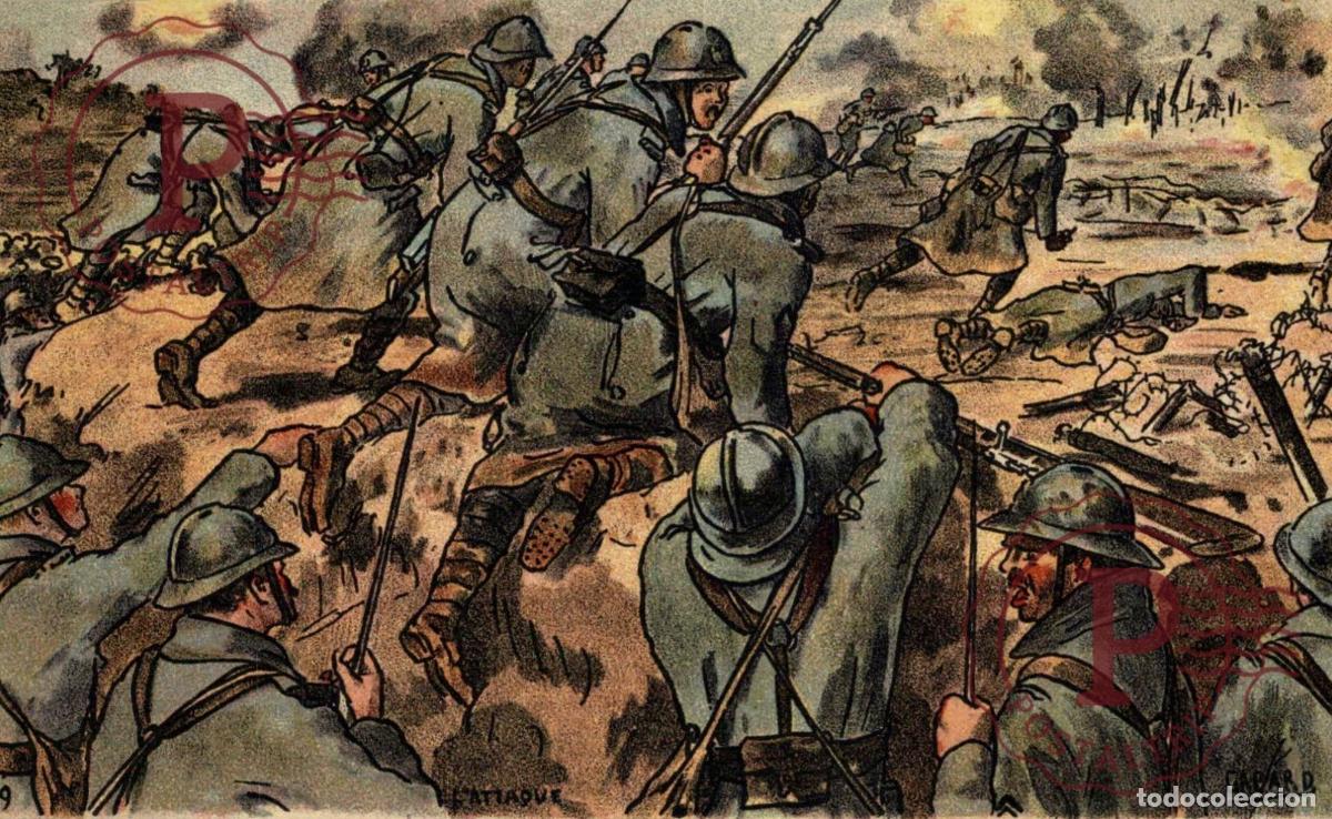 Postales: LATIAQUE. MILITAR. MILITAIRE.