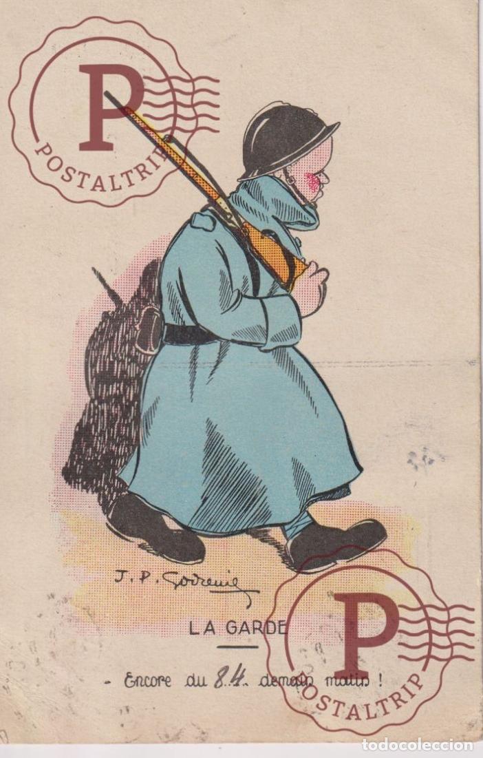 Postales: LA GARDE. J.P. SORREUIF. MILITAR. MILITAIRE.