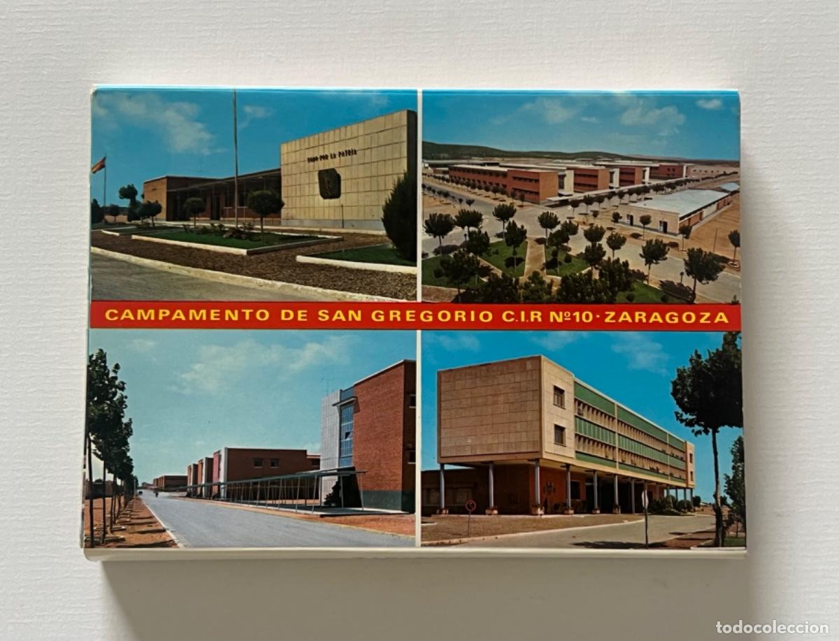 Postales: Librito de 20 postales MILITARES SAN GREGORIO CIR 10 ZARAGOZA