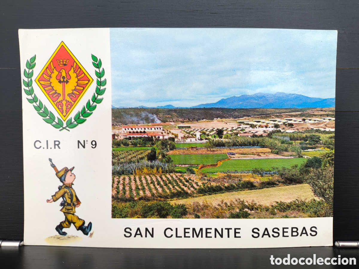 Postales: Postal Campamento Militar San Clemente Sasebas C.I.R. CIR 9 Centro de Instrucci&oacute;n de Reclutas Gerona
