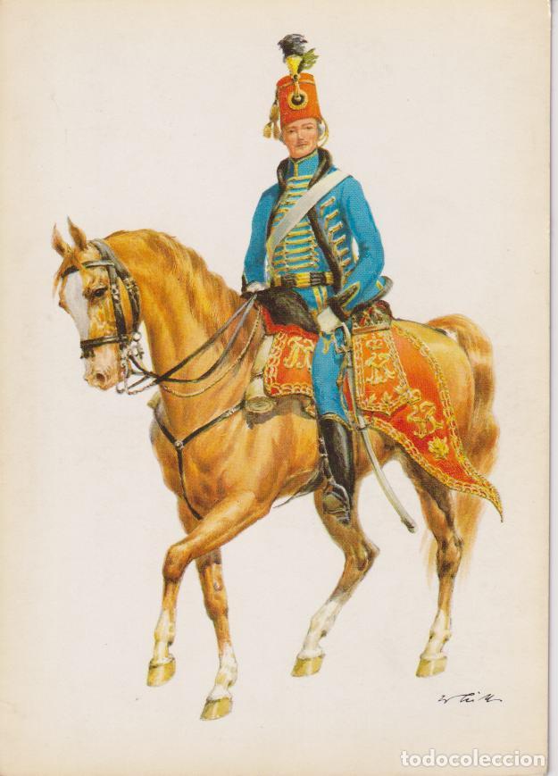 Postales: H&Uacute;SAR DEL EJ&Eacute;RCITO AUSTR&Iacute;ACO ALREDEDOR DEL A&Ntilde;O 1772.- WILHELM TRITT &ndash; EDITION KORSCH