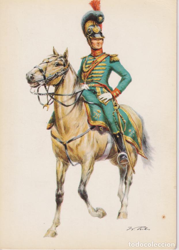 Postales: SOLDADO A CABALLO DEL REINO DE WESTFALIA, 1810 - WILHELM TRITT &ndash; EDITION KORSCH