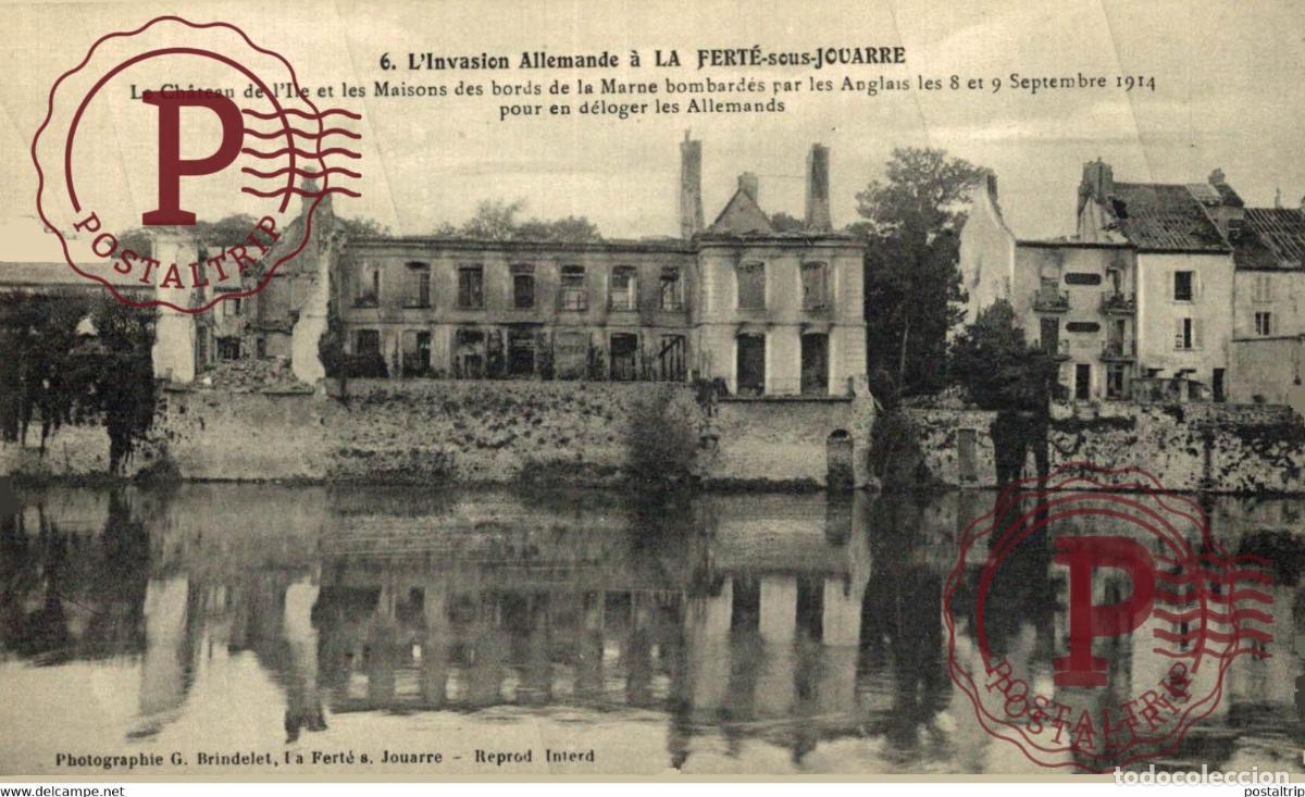 Postales: LInvasion Allemande a La Ferte scus Jouarre MILITARY MILITAIRE MILIT&Auml;R
