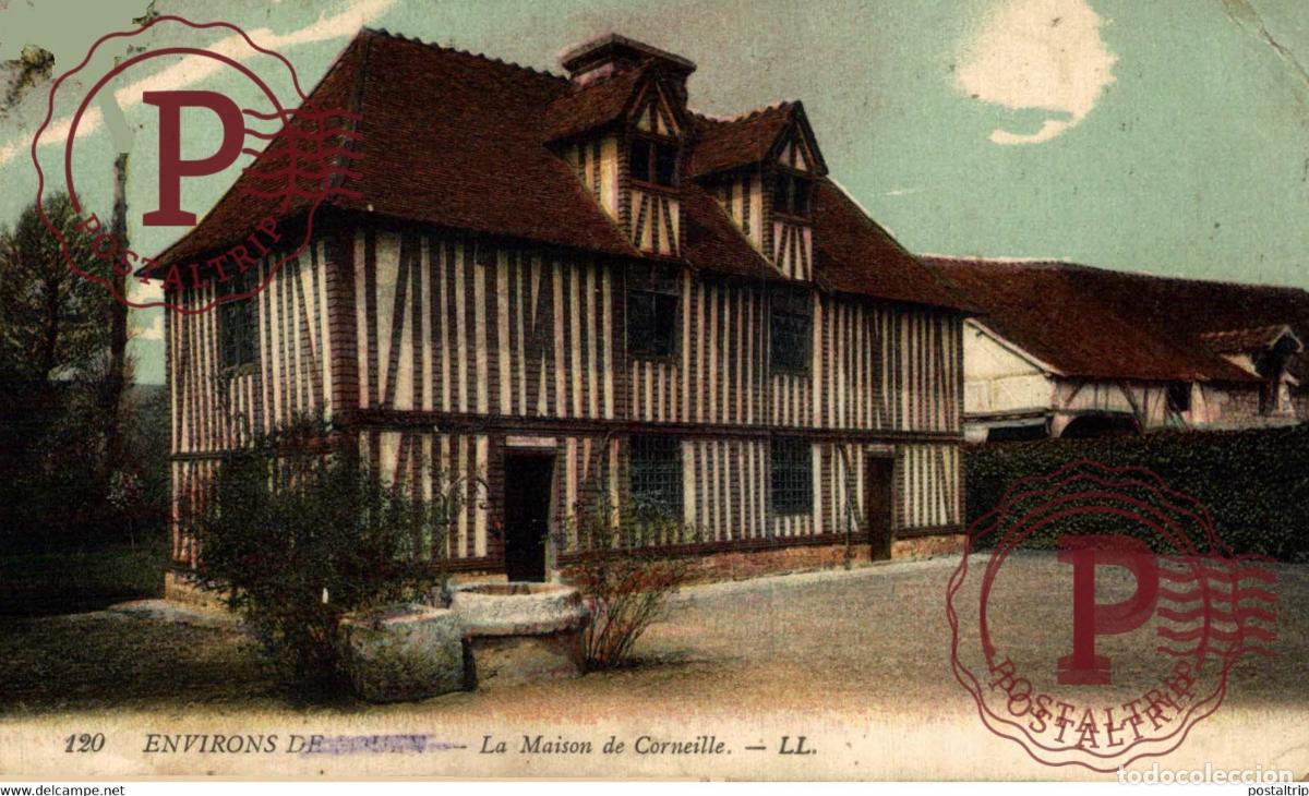 Postales: ENVIROS DE BOUEN LA MAISON DE CORNEILLE GUERRE WAR MILITAIRE MILIT&Auml;R