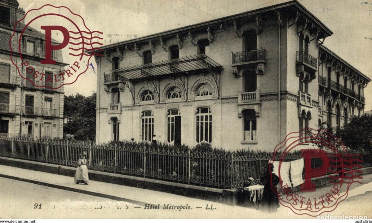 Postales: H&Ocirc;TEL METROPOLE GUERRE WAR MILITAIRE MILIT&Auml;R