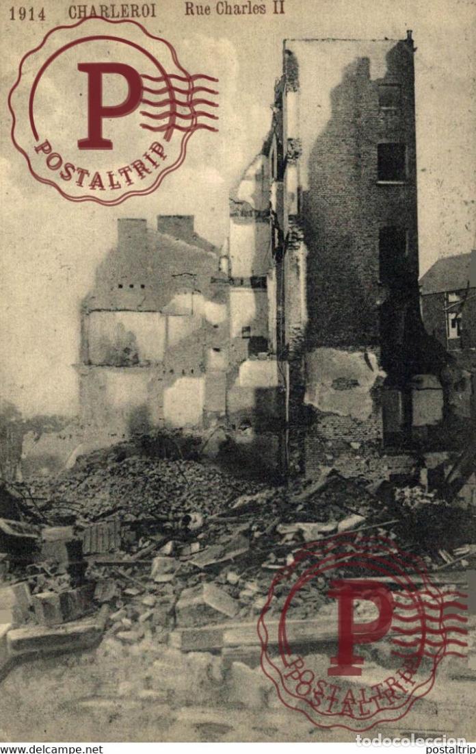 Postales: Charleroi Rue de Charles II MILITAIRE MILIT&Auml;R