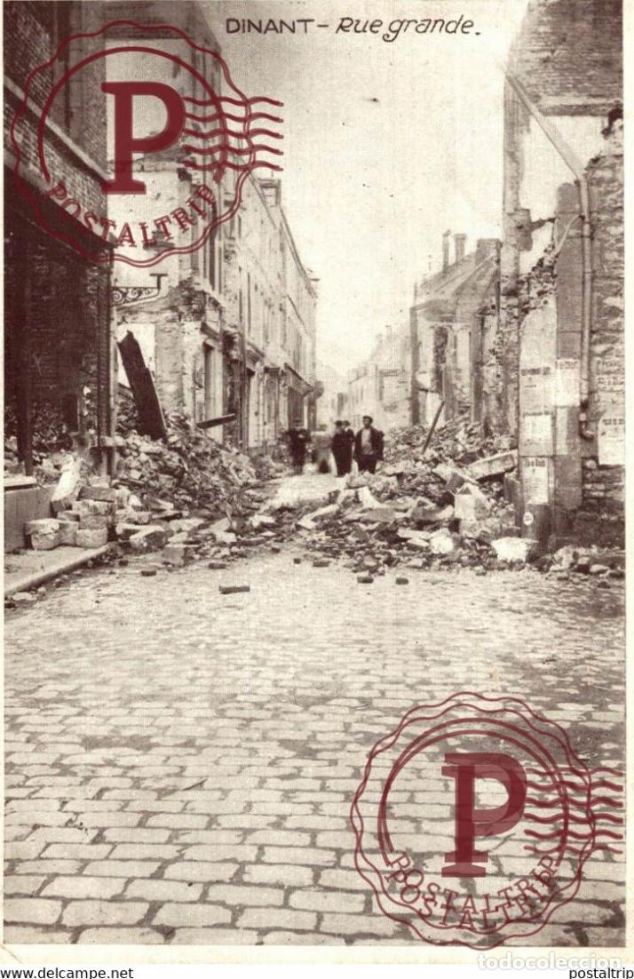 Postales: DINANT RUE GRANDE MILITARY MILITAIRE MILIT&Auml;R