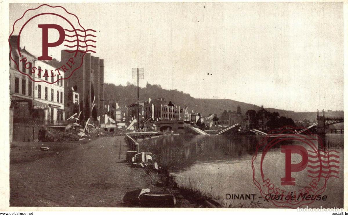 Postales: DINANT, QUAI DE MEUSE MILITARY MILITAIRE MILIT&Auml;R