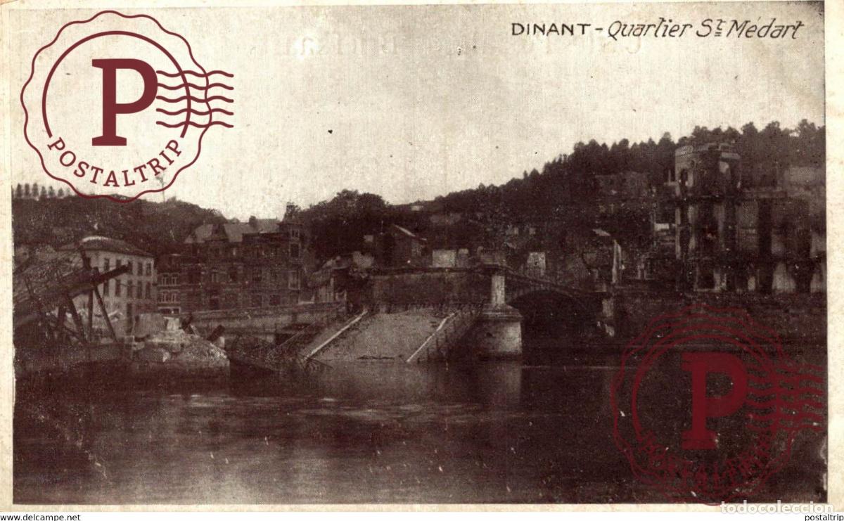 Postales: DINANT, QUARTIER ST MEDART MILITARY MILITAIRE MILIT&Auml;R