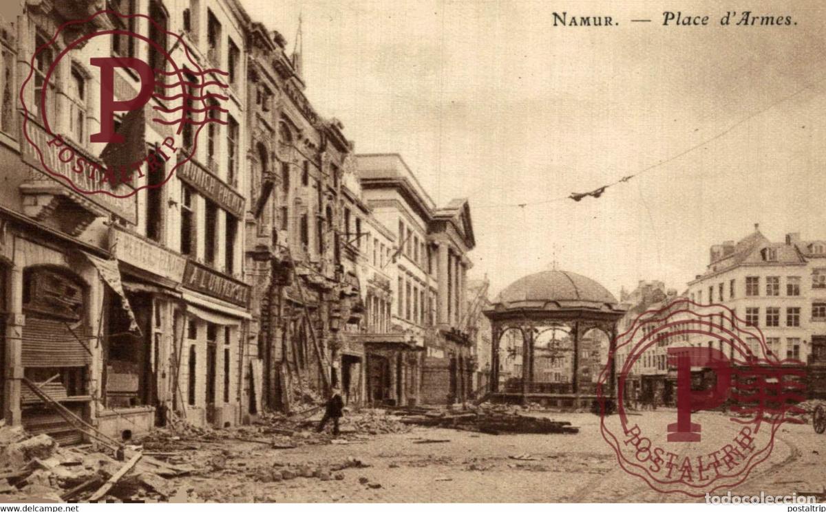 Postales: NAMUR PLACE DARMES MILITARY MILITAIRE MILIT&Auml;R