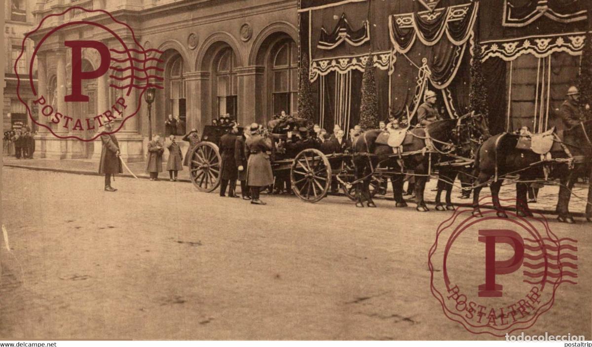 Postales: LA DERNI&Egrave;RE HEURE SUR UN CANON DE CAMPAGNE, COLONNE DU CONGR&Egrave;S, SOLDAT Belgica Belgique MILITARY