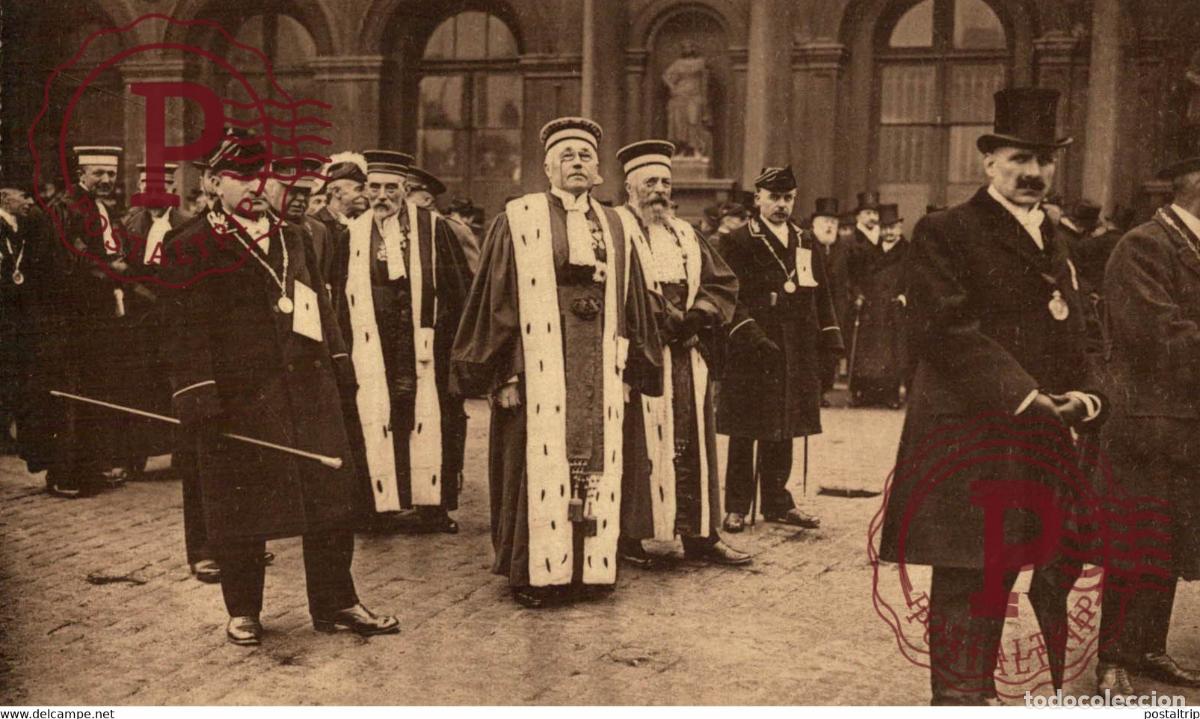 Postales: LA DERNI&Egrave;RE HEURE VOICI LES PLUS HAUTS MAGISTRATS DU PAYS.. SOLDAT INCONNU Belgica Belgique MILIT