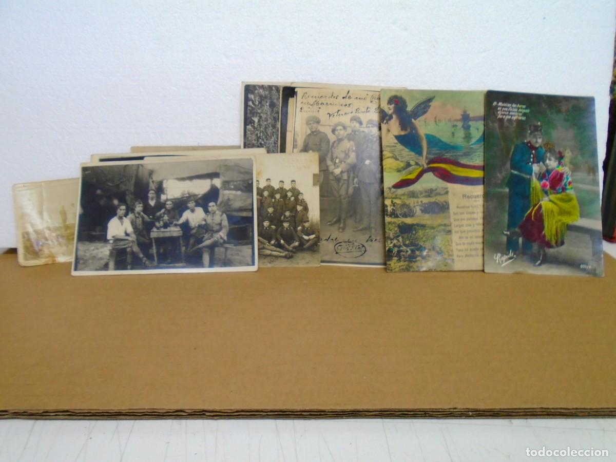 Postales: EJERCITO ESPA&Ntilde;OL EN AFRICA.LOTE DE POSTALES,CORRESPONDENCIA LARACHE/ALMANSA 1924-28.VER FOTOS.RARO.