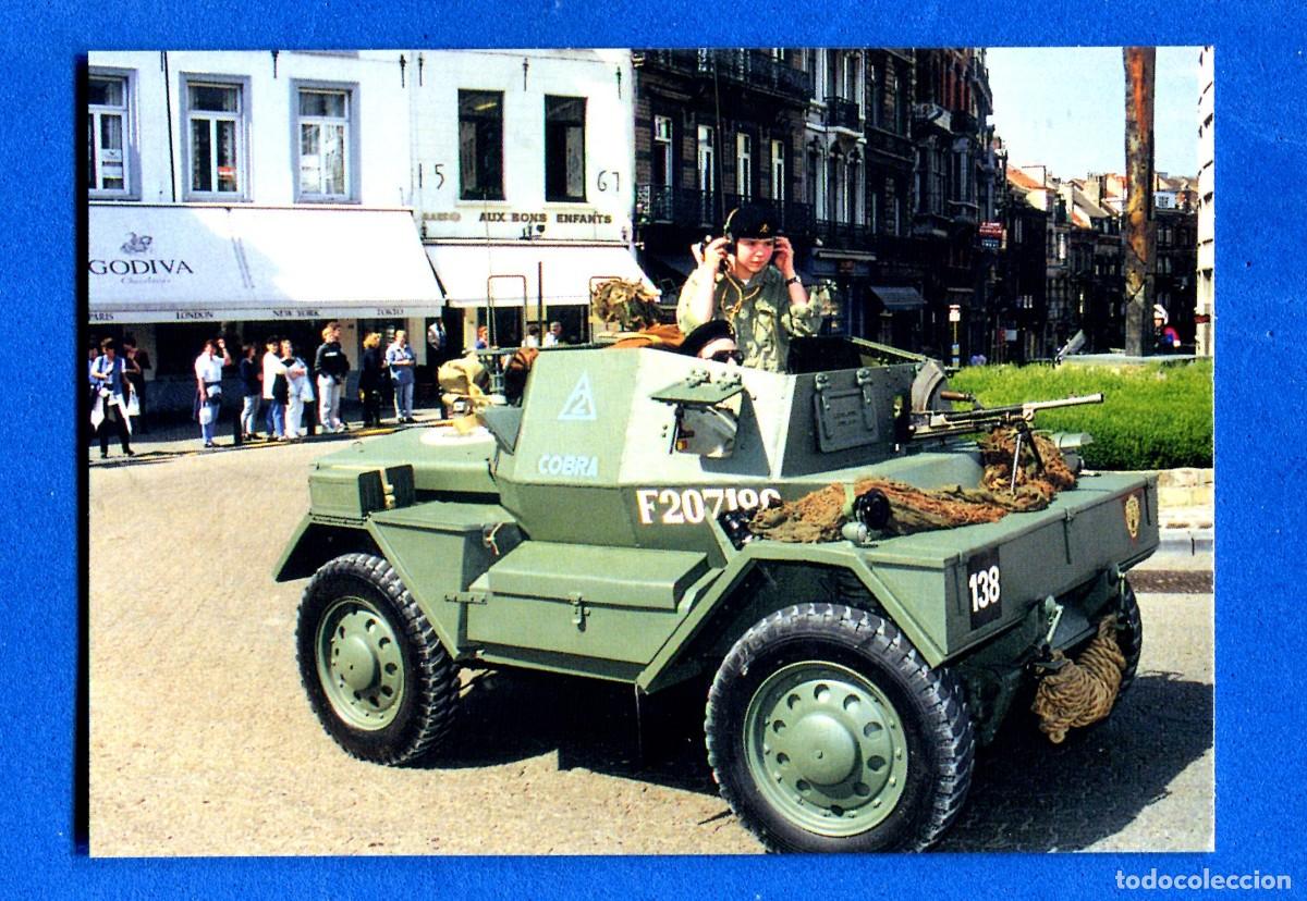 Postales: POSTAL SIN CIRCULAR VEHICULO MILITAR DAIMLER MK II DINGO N&ordm;5 EDITA LESAGE GRAPHIC