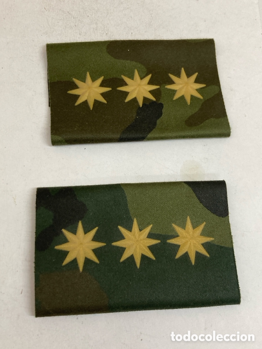 Postales: manguito de camuflaje de Teniente Coronel del Ej&eacute;rcito de Tierra