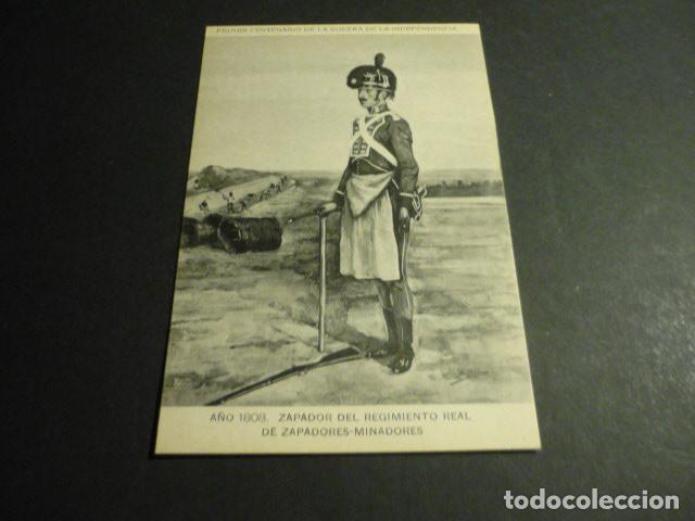Postales: PRIMER CENTENARIO GUERRA INDEPENDENCIA MEMORIAL INGENIEROS EJERCITO ZAPADOR