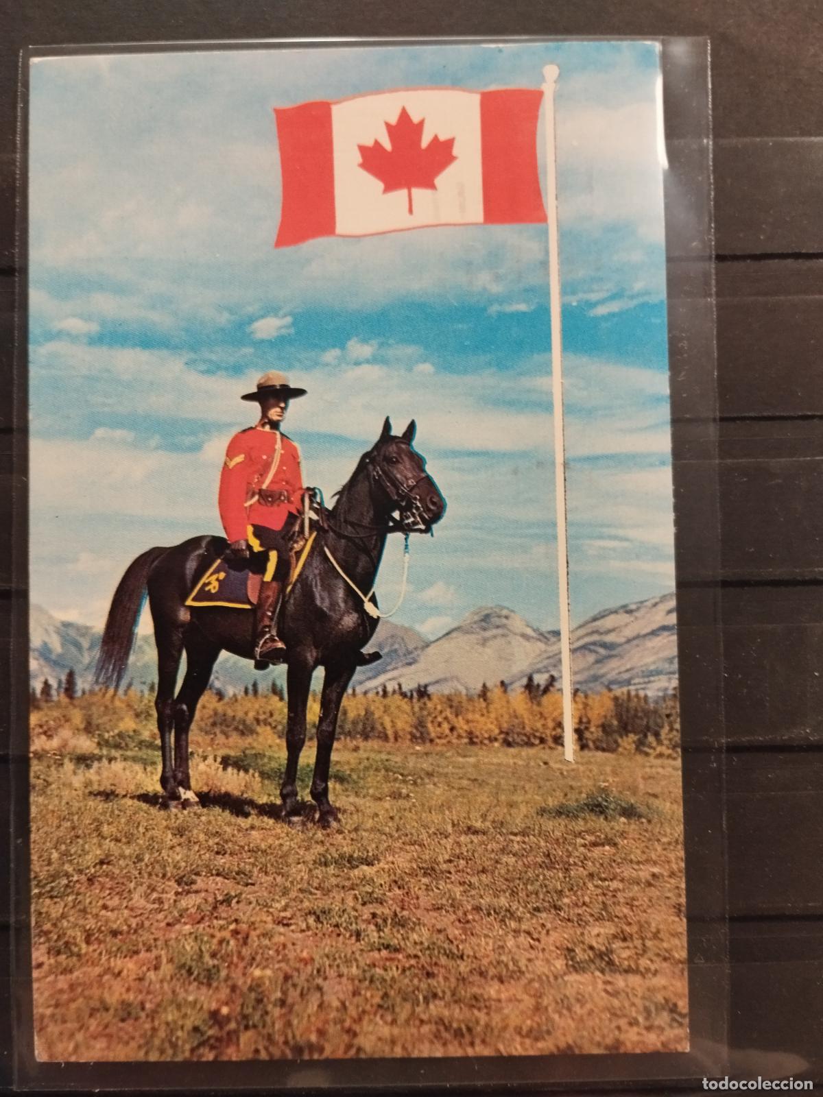 Postales: POSTAL. MILITAR. UNIFORMES MILITARES. POLICIA MONTADA DE CANADA. CIRCULADA CANADA-SEVILLA