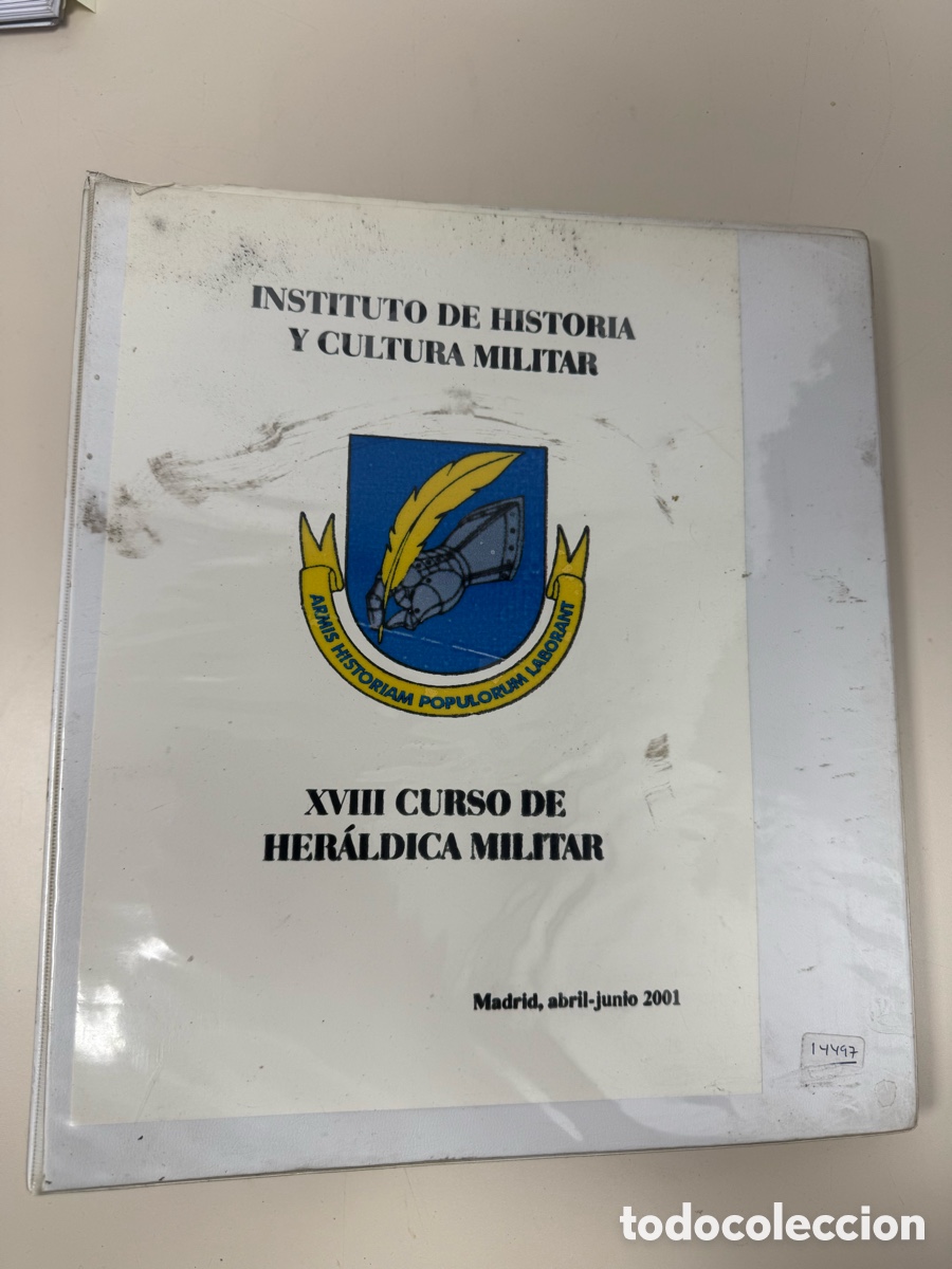 Postales: XVIII curso de her&aacute;ldica militar. Instituto de historia y cultura militar.