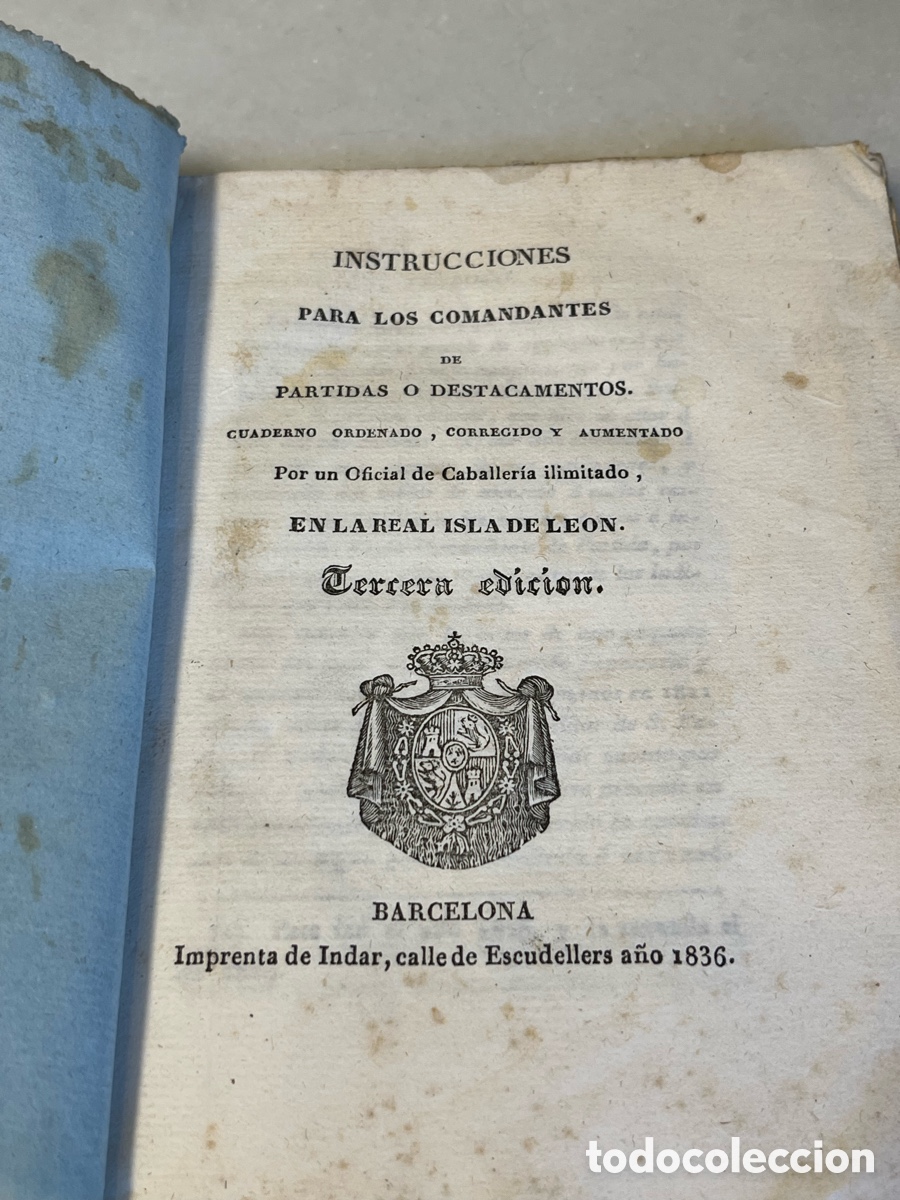 Postales: Libro instrucciones para los Comandantes