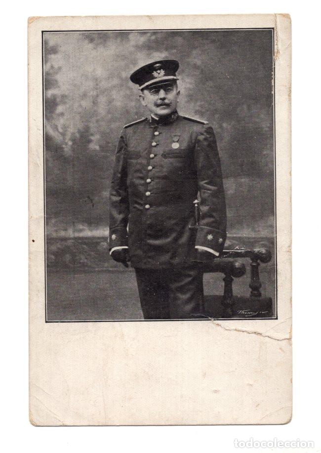 Postales: OFICIAL ESPA&Ntilde;OL, ESTADO MAYOR. MEDALLA JURA ALFONSO XIII.
