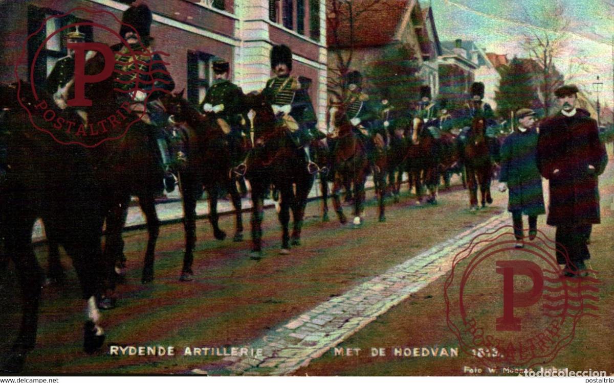 Cartes Postales: RYENDE ARTILLERIE, MET DE HOEDVAN 1813. MILITAIRE MILIT&Auml;R MILITARY