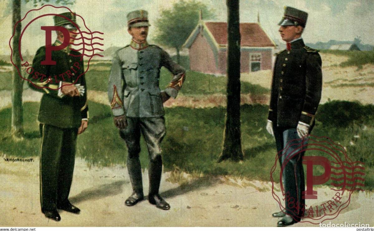 Cartes Postales: GRENADIERS EN JAGERS. ONDEROFFICIEREN MILITAIRE MILIT&Auml;R MILITARY
