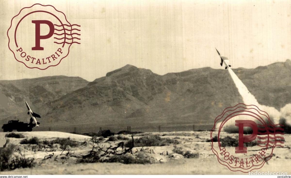 Cartes Postales: GLENN L. MARTIN ,,LACROSSE RAKET VOOR AANVALLEN OP LUCHT EN GROND DOELEN. MILITAIRE MILIT&Auml;R MILITAR