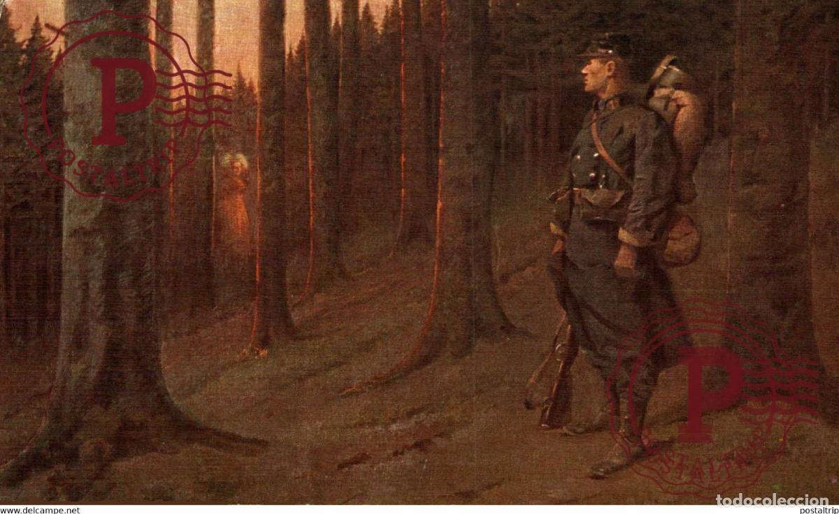 Cartoline: PETIT G&Eacute;RARD. LA VIISON, DIE ERSCHEINUNG. MILITAIRE MILIT&Auml;R MILITARY