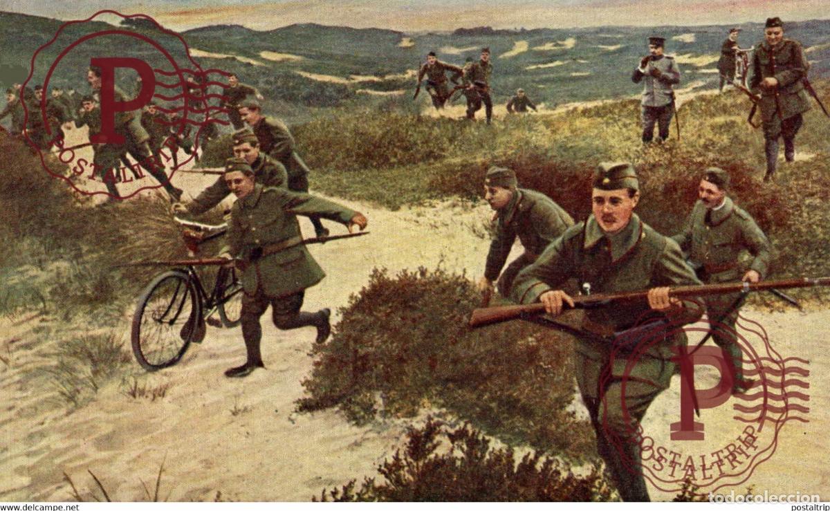 Cartes Postales: VRIJWILLIGE LANDSTORM ,,ONS LEGER. MILITAIRE MILIT&Auml;R MILITARY