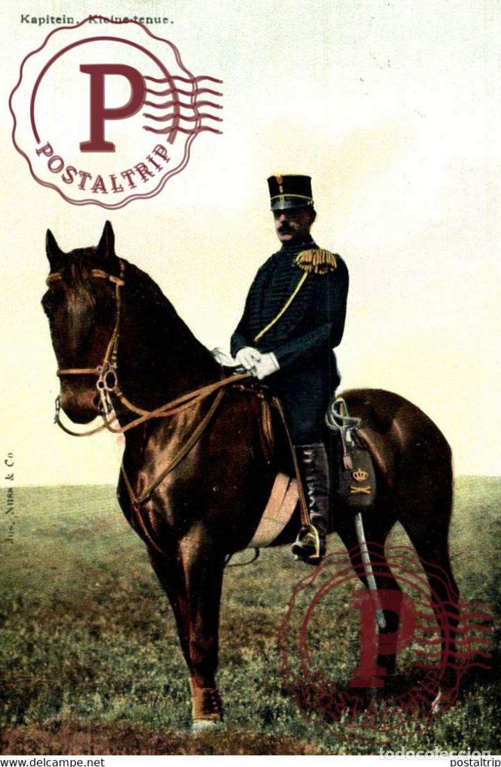 Cartes Postales: KAPITEIN KLEINE TENUE. MILITAIRE MILIT&Auml;R MILITARY