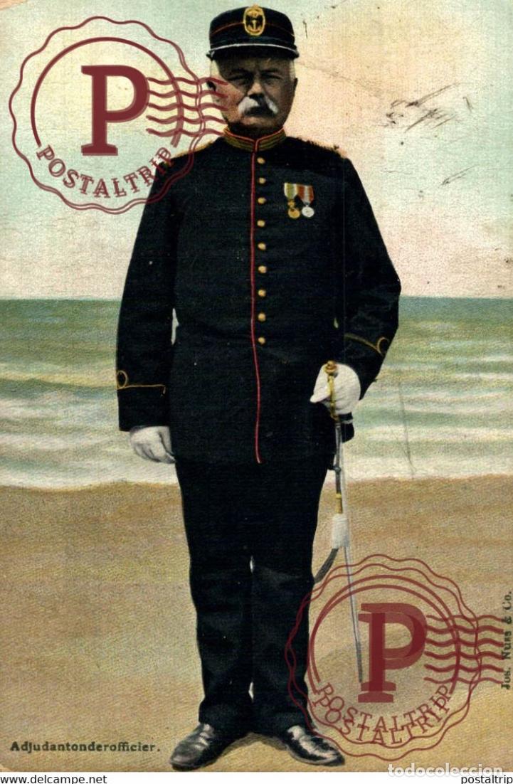Cartes Postales: ADJUDANTONDEROFFICIER MILITAIRE MILIT&Auml;R MILITARY