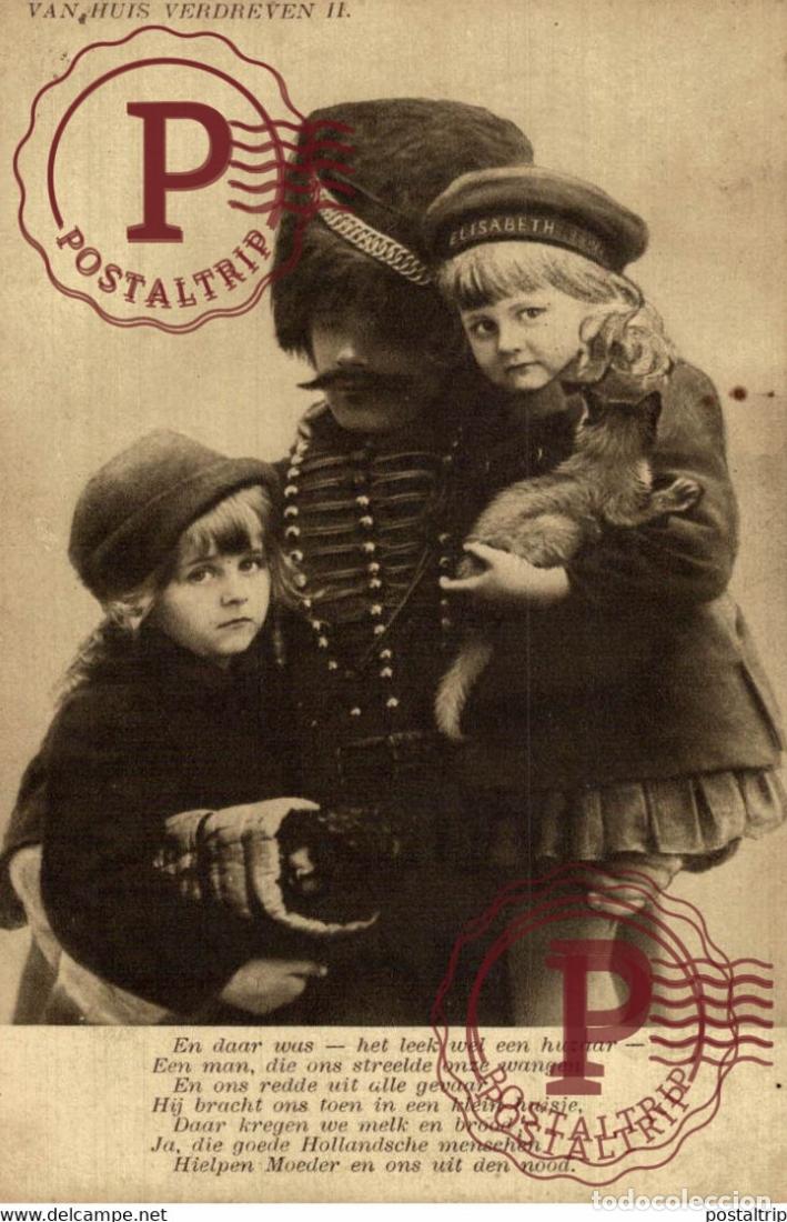 Cartes Postales: VAN HUIS VERDREVEN II MILITAIRE MILIT&Auml;R MILITARY