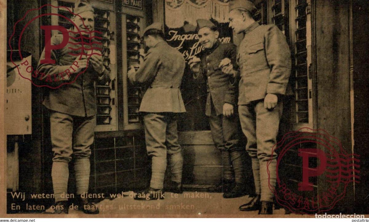 Cartes Postales: WIJ WETEN DEN DIENST WEL DRAAG LIJK TE MAKEN MILITAIRE MILIT&Auml;R MILITARY