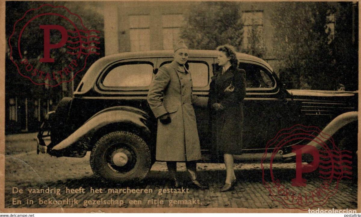 Cartes Postales: DE VAANDRIG HEEFT HET MARCHEEREN GESTAAKT... MILITAIRE MILIT&Auml;R MILITARY