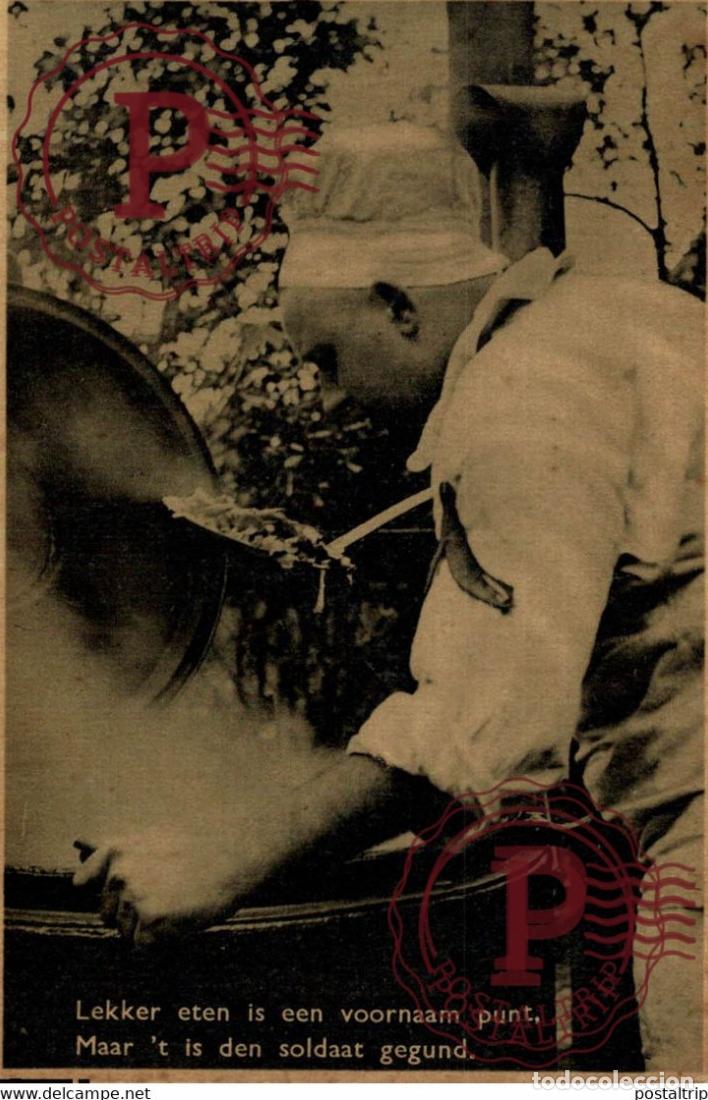 Cartes Postales: LEKKER ETEN IS EEN VOORNAAM PUNT... MILITAIRE MILIT&Auml;R MILITARY