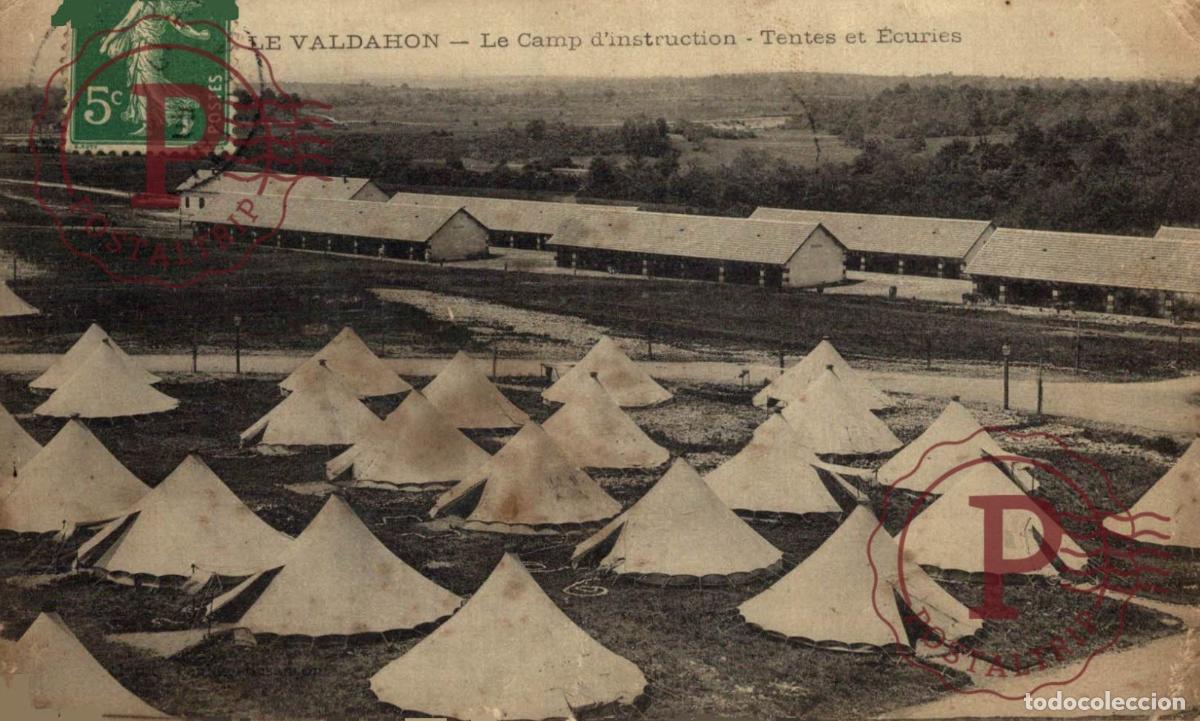 Postales: LE VALDAHON - CAMP DINSTRUCTION - TENTES ET ECURIES