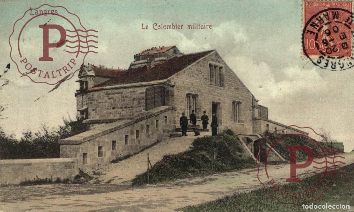 Postales: LANGRES , Colombier Militaire MILITAR.