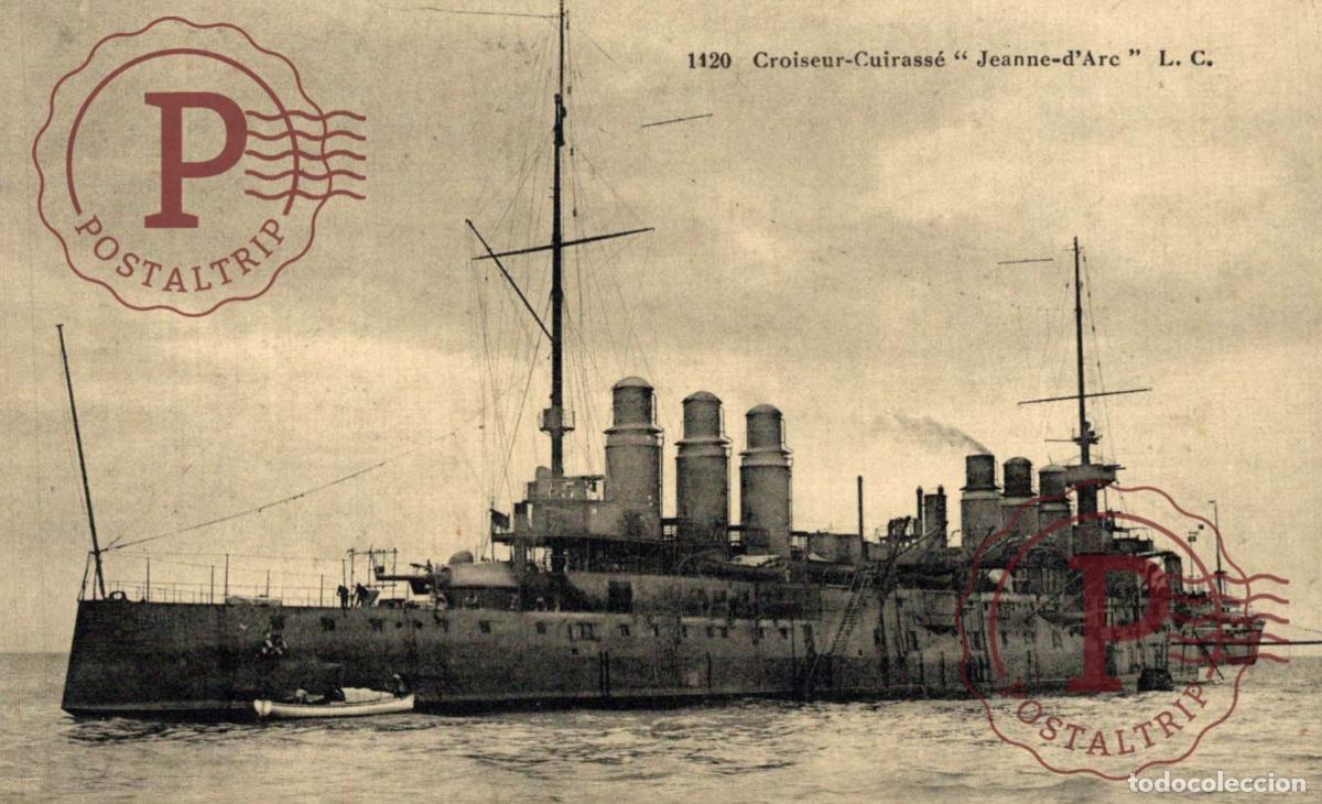 Postales: JEANNE D ARC CROISEUR CUIRASSE . BARCO BATEAU