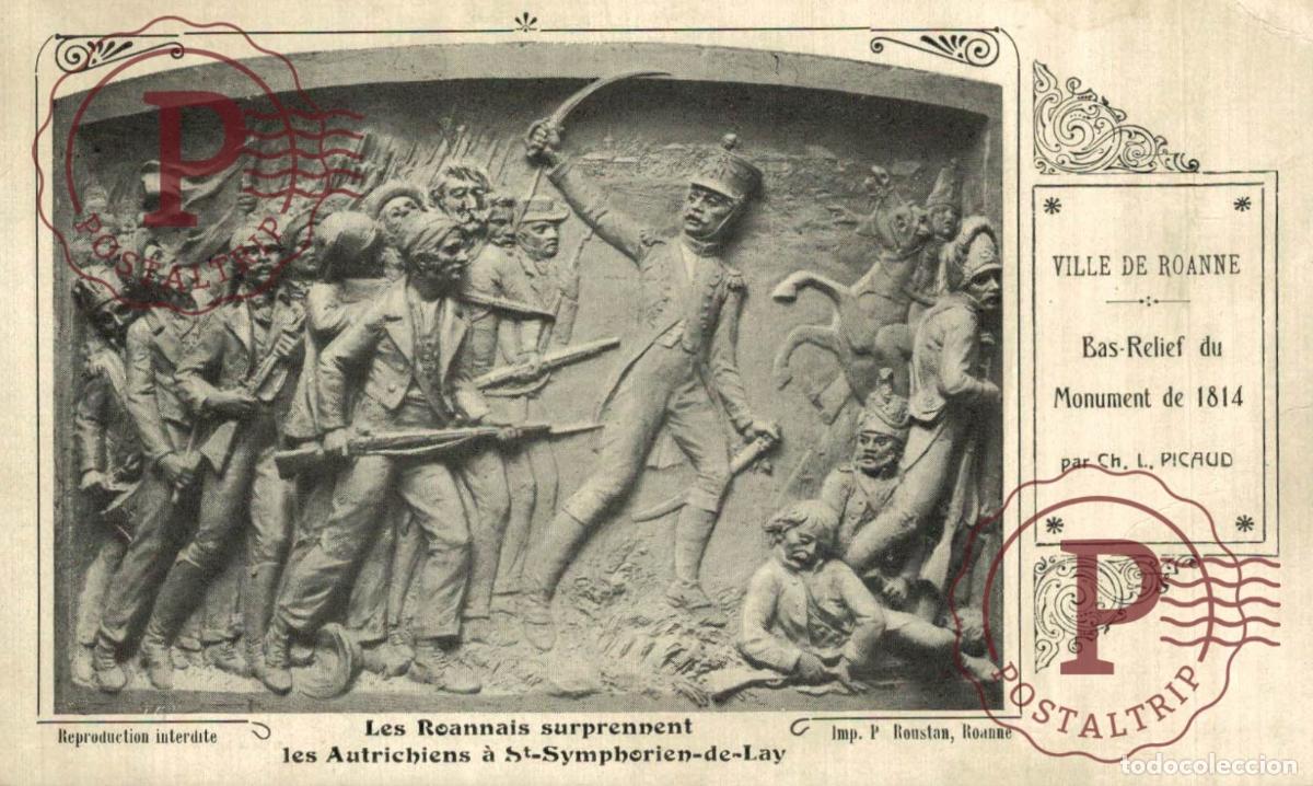 Postales: LES ROANNAIS SURPRENNENT LES AUTRICHIENS A ST SYMPHORIEN DE LAY