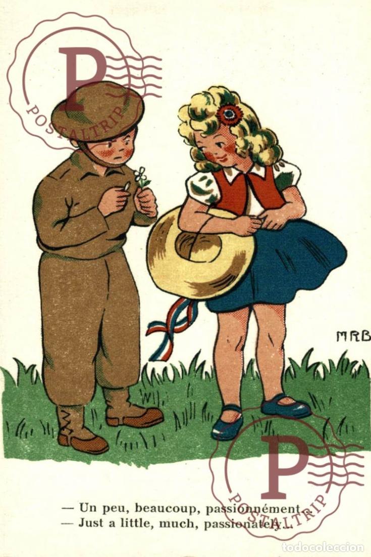 Postcards: ILUSTRADA. ILLUSTREE. MILITAR. MILITAIRE. UN PEU, BEAUCOUP, PASSIONNEMENT...