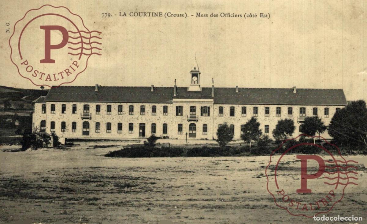 Postales: Camp Militaire de La Courtine - Mess des officiers. MILITAR. MILITAIRE