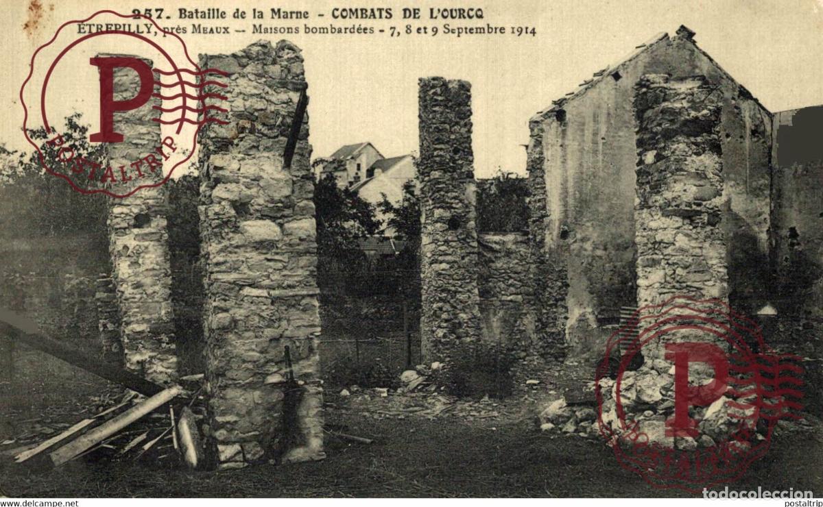 Postales: Bataille de la Marne MILITARY MILITAIRE MILIT&Auml;R