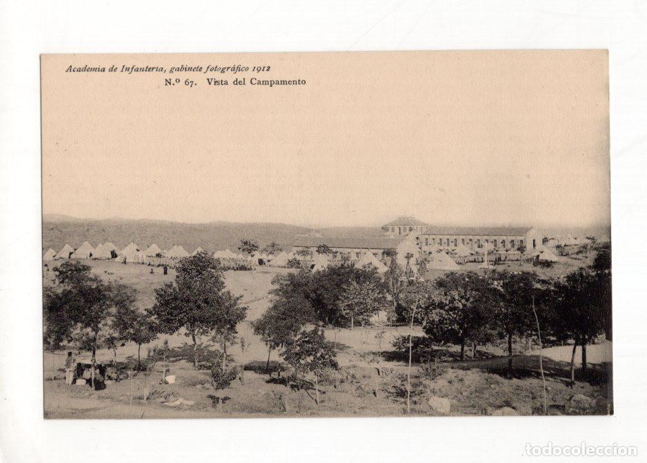 Postales: ACADEMIA DE INFANTER&Iacute;A, GABINETE FOTOGR&Aacute;FICO 1912 N.&ordm; 67. VISTA DEL CAMPAMENTO
