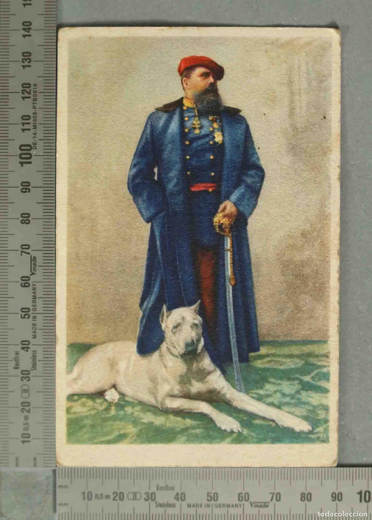Postais: POSTAL. Carlos Mar&iacute;a de Borb&oacute;n VII