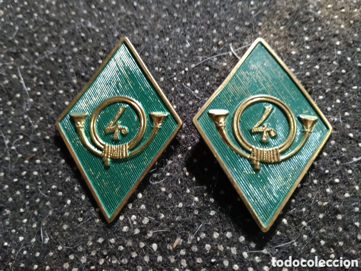 Postales: Pareja rombos militares - rombo monta&ntilde;a 4 (3,5x5cm aprox)