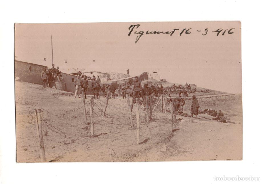 Postales: TIGUANET 16-3- 1916 VISTA PANOR&Aacute;MICA DE PARTEDE ESTE CAMPAMPAMENTO.