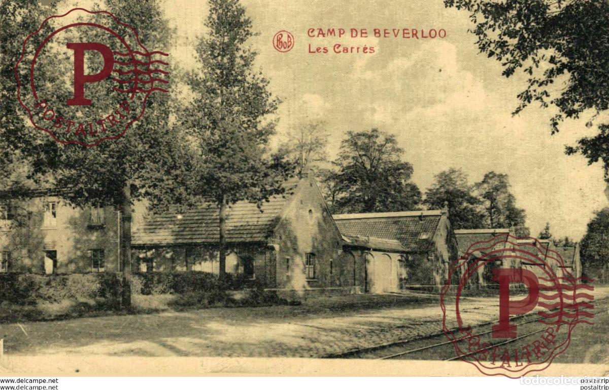 Postcards: LES CARRES LEOPOLDSBURG BOURG LEOPOLD Camp de BEVERLOO KAMP WWICOLLECTION