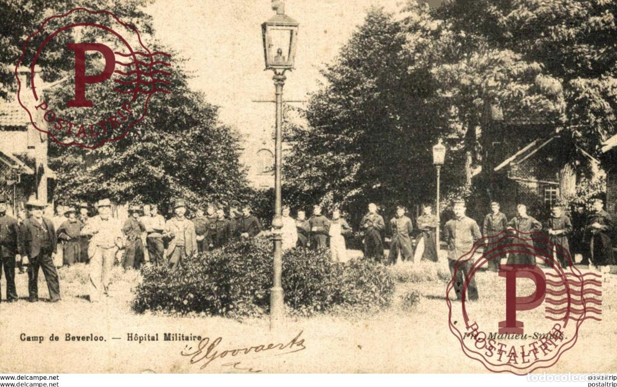 Postcards: HOPITAL MILITAIRE LEOPOLDSBURG BOURG LEOPOLD Camp de BEVERLOO KAMP WWICOLLECTION